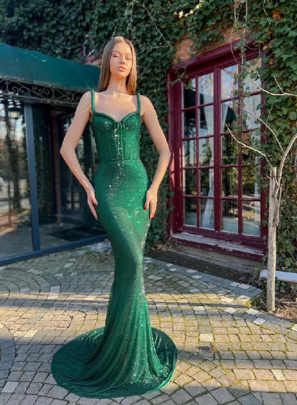 Mini dresses with bow accents for a sweet look Emerald Flair Mermaid Dress