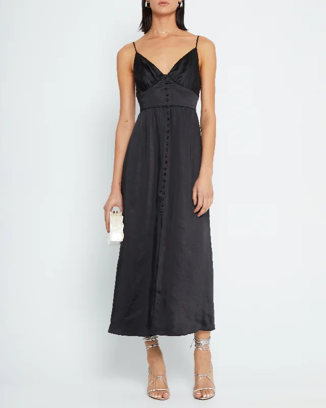 Midi dresses with asymmetric hems for a fashion - forward and dynamic appearance Ellora Dress Midi dresses with asymmetric hems for a fashion - forward and dynamic appearance Ellora Dress