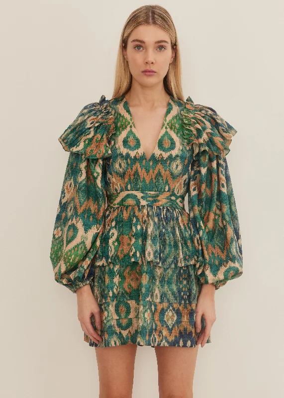 Mini dresses with mesh panels for a sexy and trendy look Juliet | Ikat