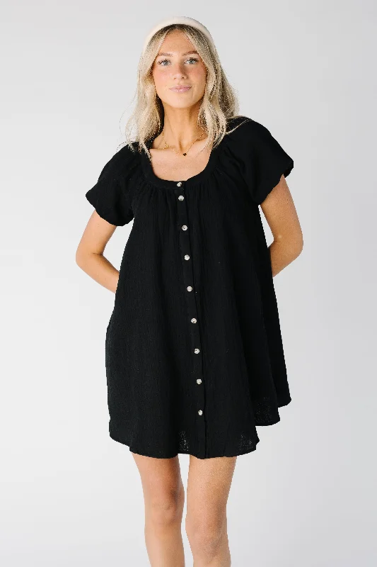 Mini dresses with pocket details for added functionality Brass & Roe Ellie Gauze Dress Mini dresses with pocket details for added functionality Brass & Roe Ellie Gauze Dress