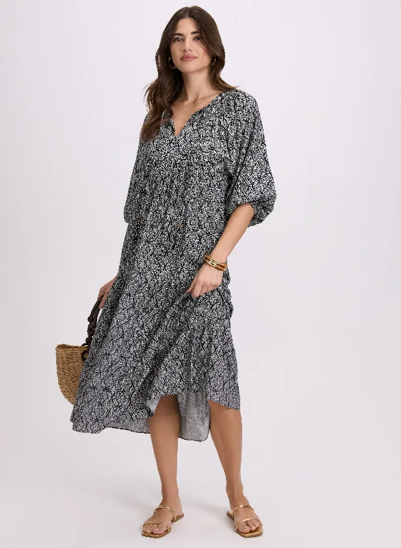 Sequined mini dresses for New Year's Eve Geometric Prairie Dress