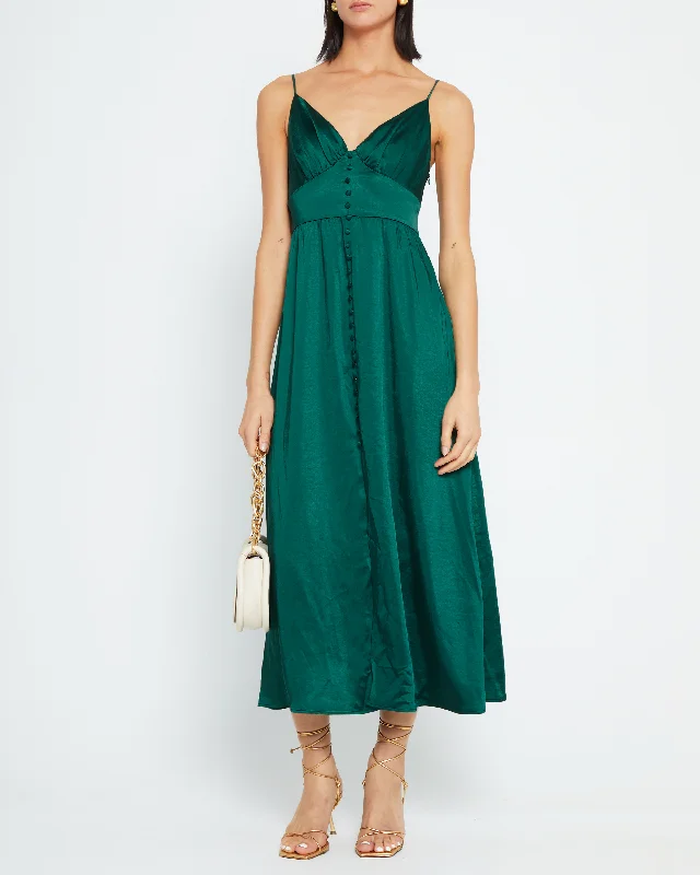 Midi dresses with halter necks for a stylish and comfortable option Ellora Dress