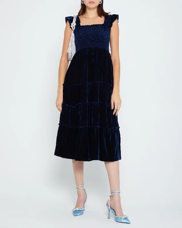 Wrap - style midi dresses in silk for a sophisticated office look Calypso Maxi Dress Wrap - style midi dresses in silk for a sophisticated office look Calypso Maxi Dress
