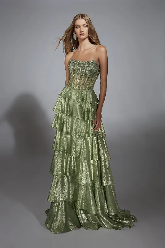 Velvet mini dresses for autumn weddings Alyce Prom Dress 61783