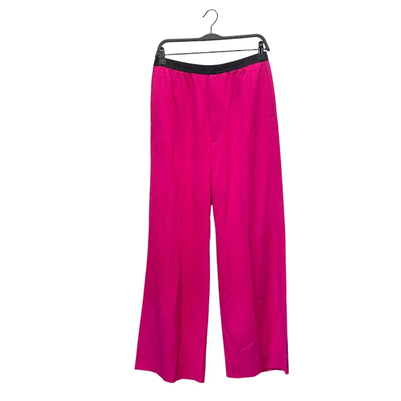 Skinny Fit Women's Leather Look Leggings for a Rocker VibeBALENCIAGA/Bottoms/40/Rayon/PNK/HOT PINK VISCOSE Skinny Fit Women's Leather Look Leggings for a Rocker VibeBALENCIAGA/Bottoms/40/Rayon/PNK/HOT PINK VISCOSE