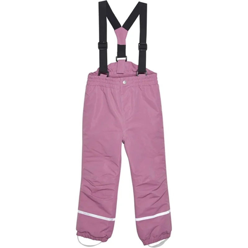 Cropped Women's Corduroy Pants in Autumn ColorsCeLaVi Ski Pants Mellow Mauve