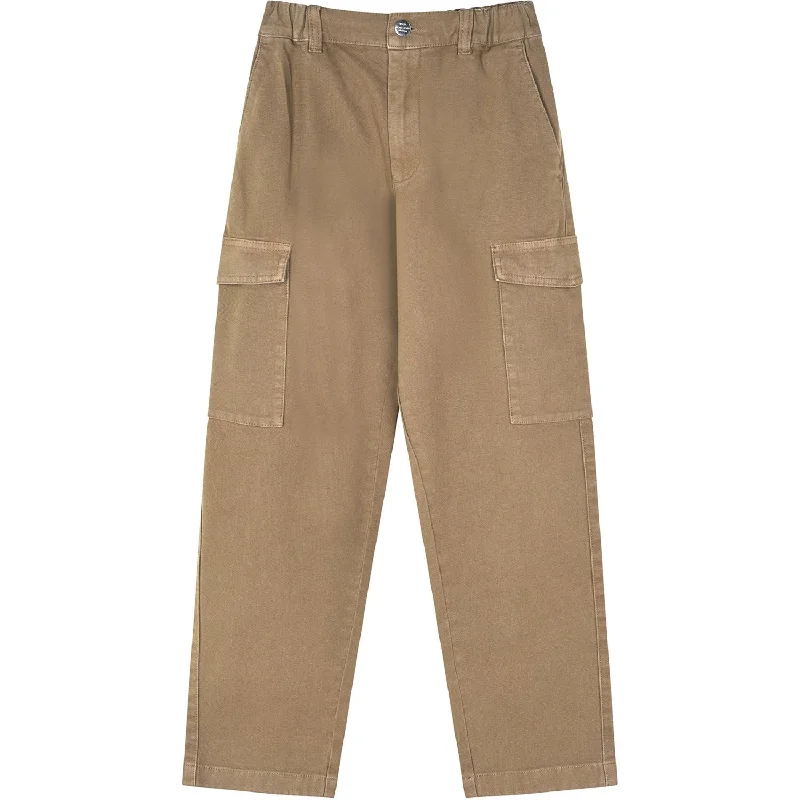 Mads Nørgaard Lead Gray Soft Canvas Cargoni Pants