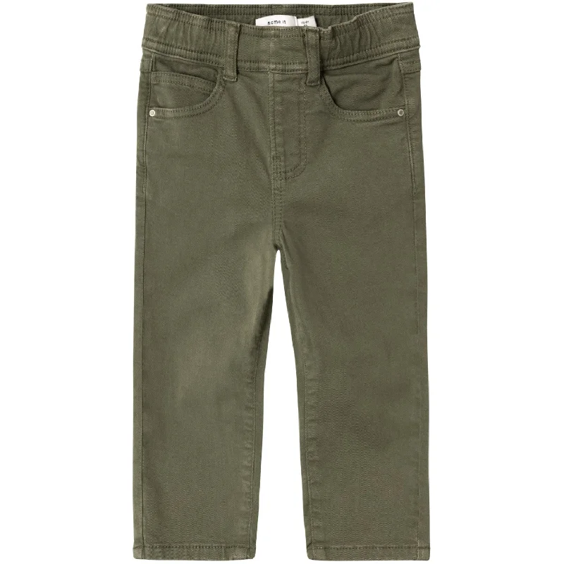 Name It Deep Lichen Green Silas Tapered Pants