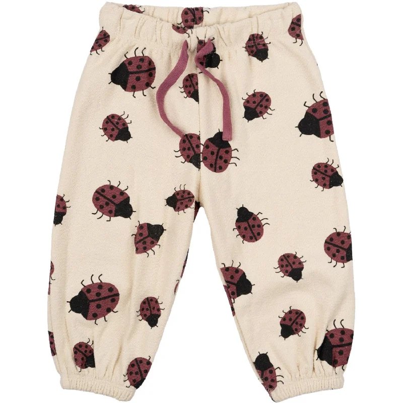Wide - Leg Women's Chiffon Palazzo Pants for a Flowy AppealTHE NEW Siblings Angora Big Lady Bug AOP Maya Pants Wide - Leg Women's Chiffon Palazzo Pants for a Flowy AppealTHE NEW Siblings Angora Big Lady Bug AOP Maya Pants