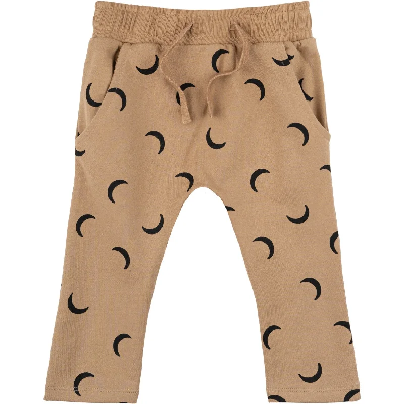 Plus Size Women's Drawstring - Waist Loungewear Pants in Soft FabricsTHE NEW Siblings Tannin Moon AOP Mika Uni Sweatpants Plus Size Women's Drawstring - Waist Loungewear Pants in Soft FabricsTHE NEW Siblings Tannin Moon AOP Mika Uni Sweatpants