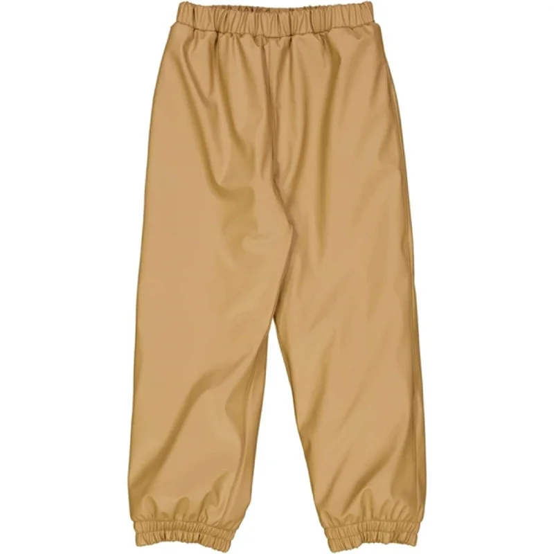 Palazzo Style Women's Printed Trousers in Bohemian PatternsWheat Rain Pants Um Thermo Cappuccino Palazzo Style Women's Printed Trousers in Bohemian PatternsWheat Rain Pants Um Thermo Cappuccino