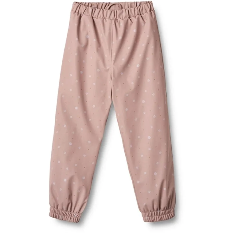 Plus Size Women's Pleated Front Dress Pants for Office WearWheat Rain Pants Um Thermo Powder Rose Flowers Plus Size Women's Pleated Front Dress Pants for Office WearWheat Rain Pants Um Thermo Powder Rose Flowers