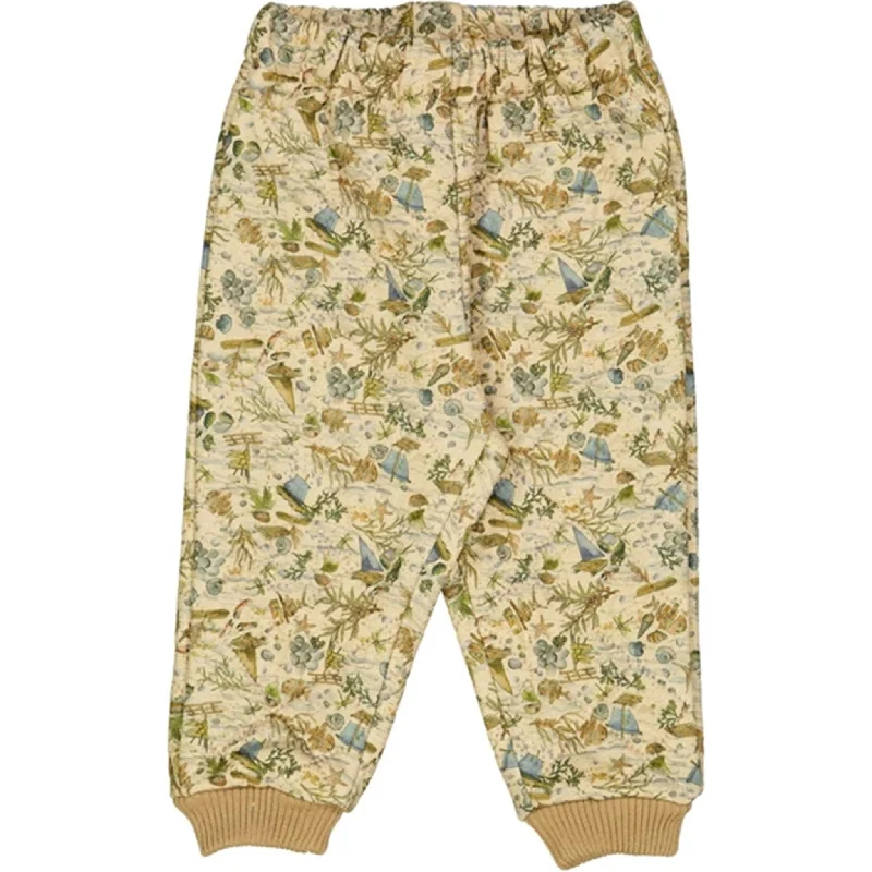Bell - Bottom Style Women's Denim Pants with Embroidered DetailsWheat Thermo Clam Beach Pants Alex Bell - Bottom Style Women's Denim Pants with Embroidered DetailsWheat Thermo Clam Beach Pants Alex