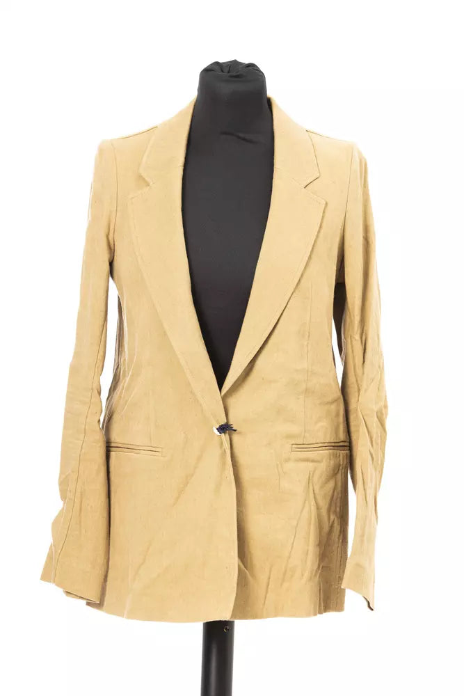 Single - Breasted Women's Corduroy Blazers in Mustard Yellow for an Autumn VibeJacob Cohen Cotton Suits & Women's Blazer Single - Breasted Women's Corduroy Blazers in Mustard Yellow for an Autumn VibeJacob Cohen Cotton Suits & Women's Blazer