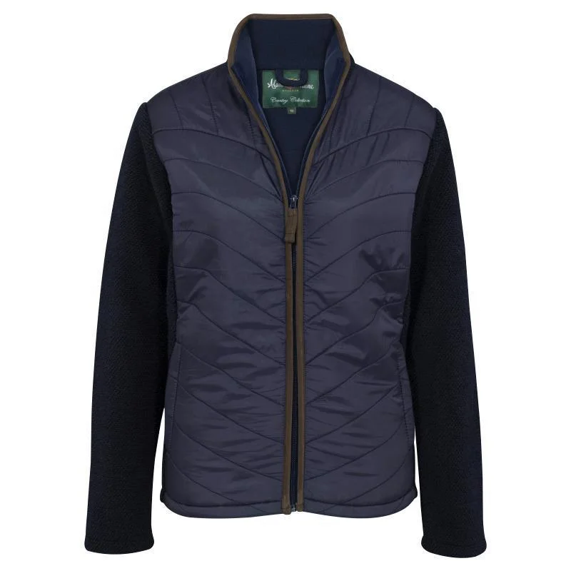 Women's longline double - breasted camel coats for a sophisticated lookAlan Paine Highshore Ladies Quilted Jacket - Dark Navy Women's longline double - breasted camel coats for a sophisticated lookAlan Paine Highshore Ladies Quilted Jacket - Dark Navy