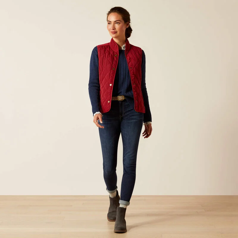 Ariat Ladies Woodside Vest Rubaiyat