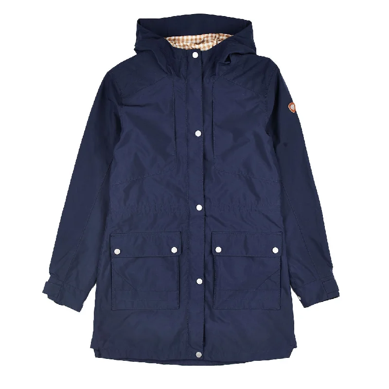 Quilted down women's coats with removable hoods for outdoor activitiesAriat Womens Atherton Waterproof Jacket Navy Quilted down women's coats with removable hoods for outdoor activitiesAriat Womens Atherton Waterproof Jacket Navy
