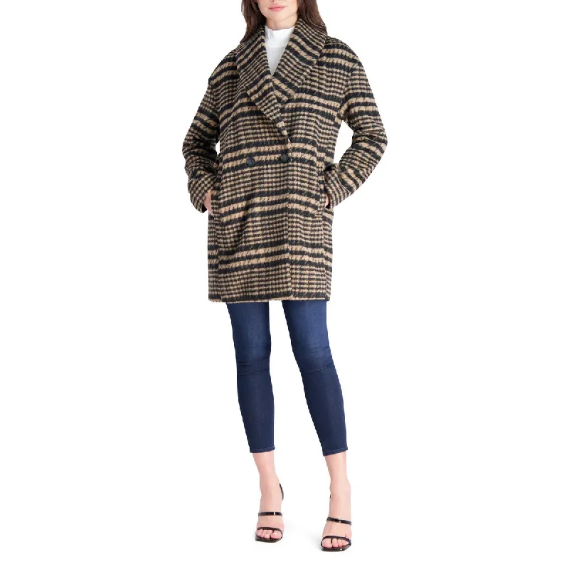 Oversized women's wool coats in a monochromatic look for a trendy outfitAvec Les Filles Brushed Faux Wool Plaid Coat for Women Oversized women's wool coats in a monochromatic look for a trendy outfitAvec Les Filles Brushed Faux Wool Plaid Coat for Women