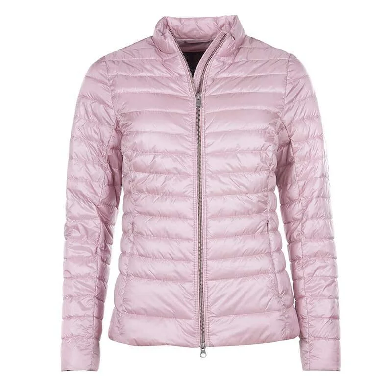 Quilted down women's coats with removable hoods for outdoor activitiesBarbour Baird Ladies Quilted Jacket - Blossom Quilted down women's coats with removable hoods for outdoor activitiesBarbour Baird Ladies Quilted Jacket - Blossom