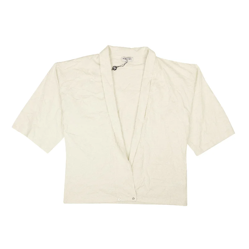 Opening Ceremony WHITE BLANK JERSEY KIMONO