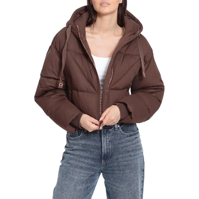 Women's pea coats with brass buttons for a nautical - inspired styleWomens Quilted Cropped Puffer Jacket Women's pea coats with brass buttons for a nautical - inspired styleWomens Quilted Cropped Puffer Jacket