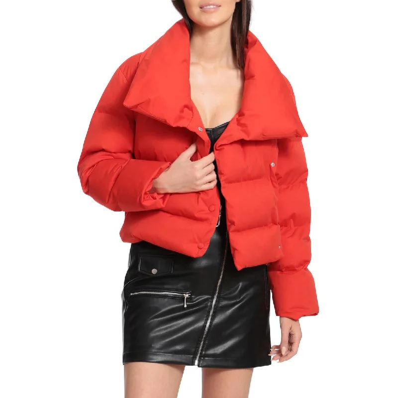 Mid - length women's down coats in a slim fit for a modern and sleek appearanceWomens Quilted Cold Weather Puffer Jacket Mid - length women's down coats in a slim fit for a modern and sleek appearanceWomens Quilted Cold Weather Puffer Jacket