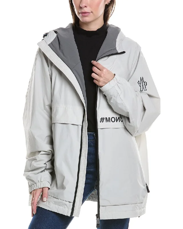 Women's longline double - breasted camel coats for a sophisticated lookMoncler Foret Jacket Women's longline double - breasted camel coats for a sophisticated lookMoncler Foret Jacket