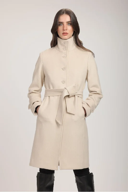 Women's faux fur coats in bright colors for a bold fashion statementBRENNA