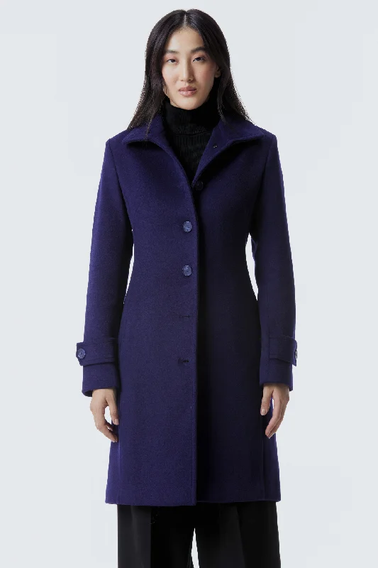 Women's reversible down coats with two - tone designs for versatile stylingBRENNA