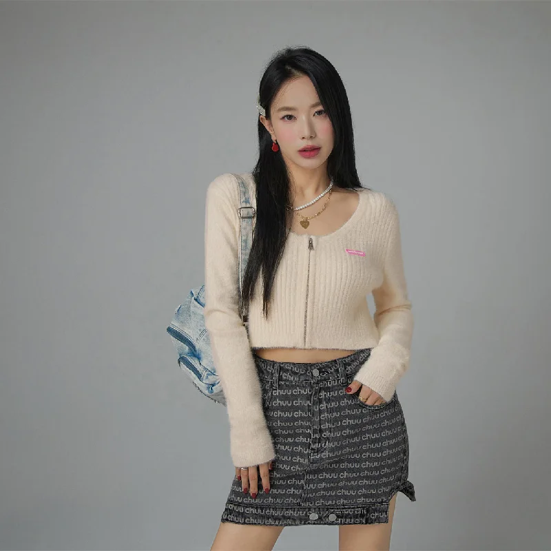 hand knitted women cardigan with artisanal charmSerendipity Slim Cropped Cardigan