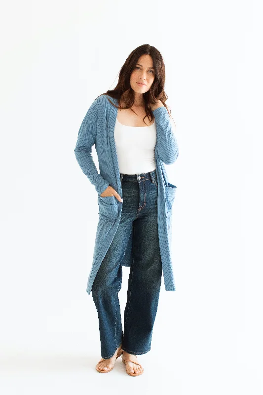 button down women cardigan with vintage buttonsCJ's Favorite Ribbed Cardigan
