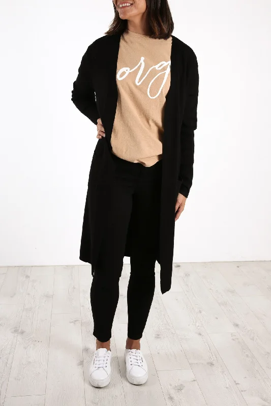 sequin embellished women cardigan for special occasionsElla Cardigan Black