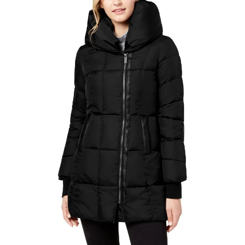 Plus size women's wool blend coats for a warm and stylish winterFrench Connection Women's Quilted Asymmetrical Hem Hooded Winter Puffer Coat Plus size women's wool blend coats for a warm and stylish winterFrench Connection Women's Quilted Asymmetrical Hem Hooded Winter Puffer Coat