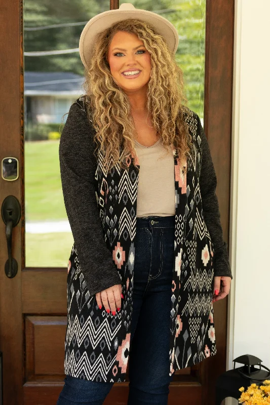 hooded women cardigan for added warmth and styleGetting Deja Vu Cardigan, Grey