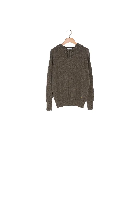 plus size women cardigan for comfortable layeringPULL Kaki