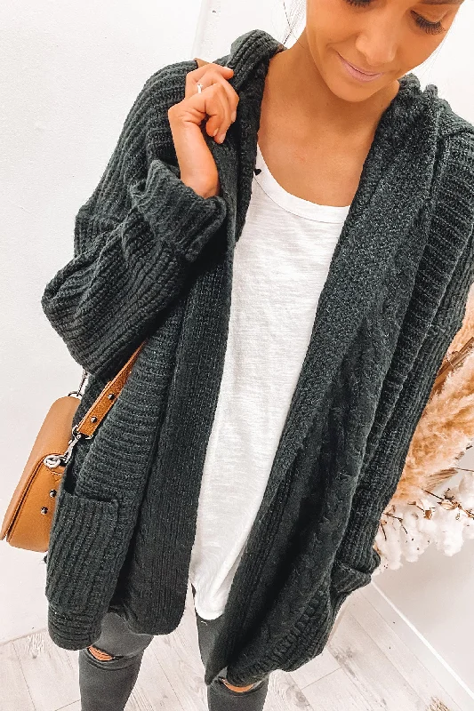 v neck women cardigan to elongate the necklineHomeward Bound II Cardigan Black