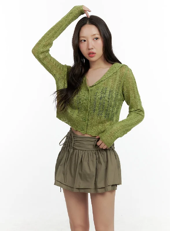 plus size women cardigan for comfortable layeringSheer Summer Cardigan CL410