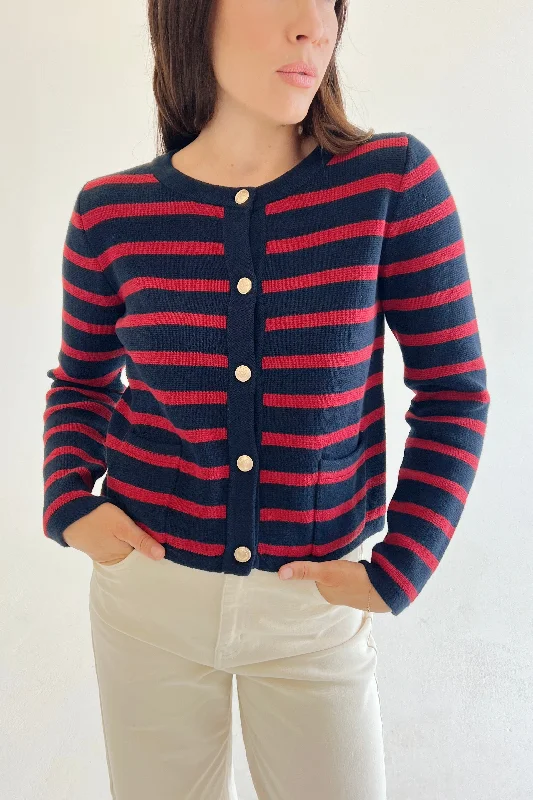 v neck women cardigan to elongate the necklineSoléne Cardigan