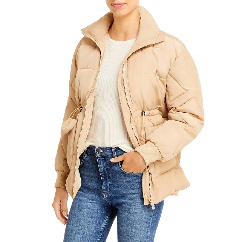 Mid - length women's down coats in a slim fit for a modern and sleek appearanceToast Society Womens Aries Lightweight Warm Puffer Jacket Mid - length women's down coats in a slim fit for a modern and sleek appearanceToast Society Womens Aries Lightweight Warm Puffer Jacket