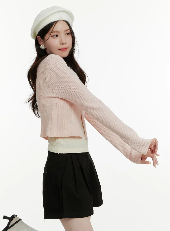 cashmere blend women cardigan for a luxurious feelV-Neck Buttoned Crop Cardigan OA405 cashmere blend women cardigan for a luxurious feelV-Neck Buttoned Crop Cardigan OA405