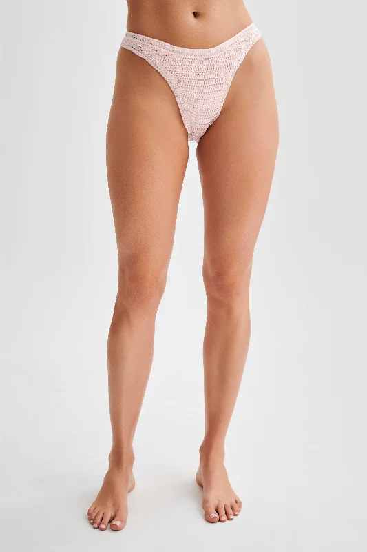 oversized women cardigan for a trendy and cozy lookVerity Embellished Knit Bikini Bottom - Candy Pink oversized women cardigan for a trendy and cozy lookVerity Embellished Knit Bikini Bottom - Candy Pink