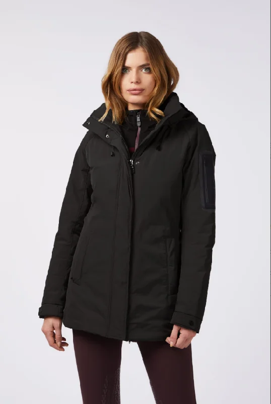 Women's knee - length wool blend coats with a fur collar for added warmthVestrum Ladies Marsiglia Jacket Blue Navy Women's knee - length wool blend coats with a fur collar for added warmthVestrum Ladies Marsiglia Jacket Blue Navy
