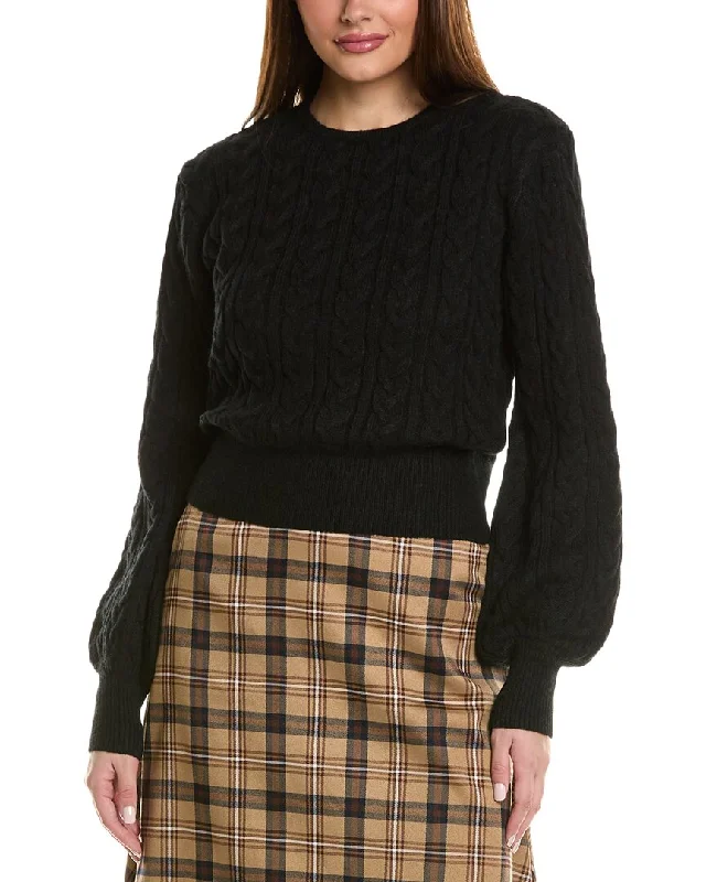 Open - Front Women's Cardigan - Style Mohair SweatersAlexia Admor Berli Sweater