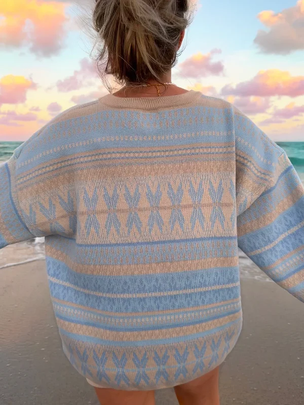 Bell - Sleeve Women's Mohair - Wool Blend SweatersAspen Ski Winter Sweater