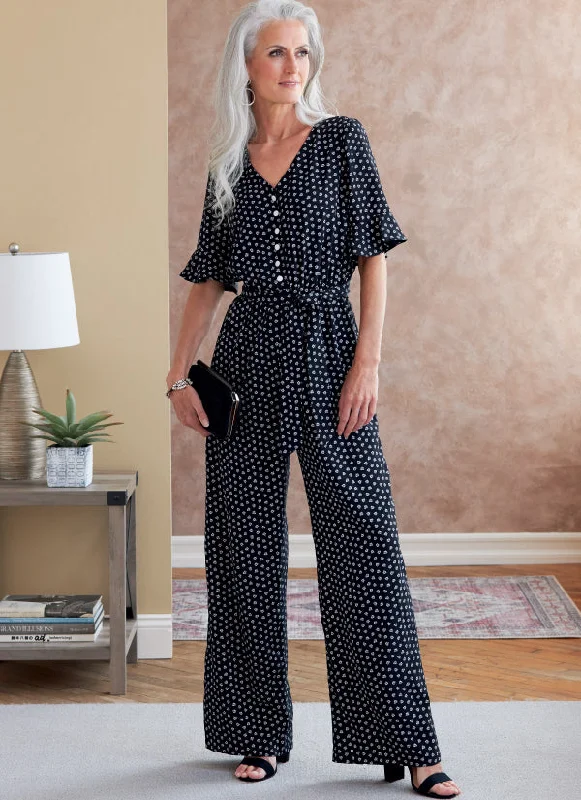 Mock Neck Women's Angora Blend Sweater Dresses in Solid ColorsButterick Dress and Jumpsuit B6779 Mock Neck Women's Angora Blend Sweater Dresses in Solid ColorsButterick Dress and Jumpsuit B6779