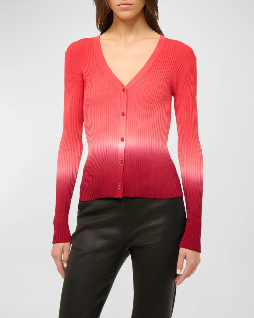 Plus Size Women's Sequined Sweaters for Special OccasionsCargo Sweater Dusk Dip Dye