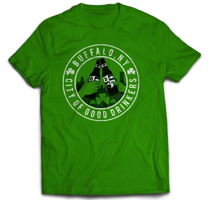 Sequined Women T Shirt for a Sparkly Night OutCity of Good Drinkers - T-shirt