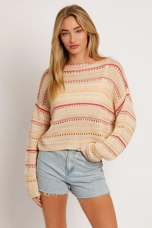 V - Neck Women's Ribbed Wool Sweaters for FallMy All Time Favorite Striped Sweater Top V - Neck Women's Ribbed Wool Sweaters for FallMy All Time Favorite Striped Sweater Top