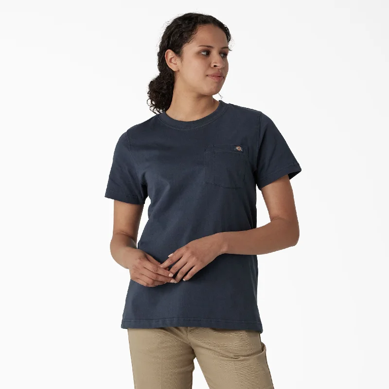 Muscle Women T Shirt for a Sporty and Casual LookDickies Women's Heavyweight Short Sleeve Pocket T-Shirt Muscle Women T Shirt for a Sporty and Casual LookDickies Women's Heavyweight Short Sleeve Pocket T-Shirt