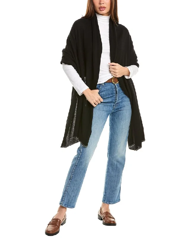 Split - Hem Women's Linen Blend Sweaters for SpringForte Cashmere Travel Cashmere Wrap Split - Hem Women's Linen Blend Sweaters for SpringForte Cashmere Travel Cashmere Wrap